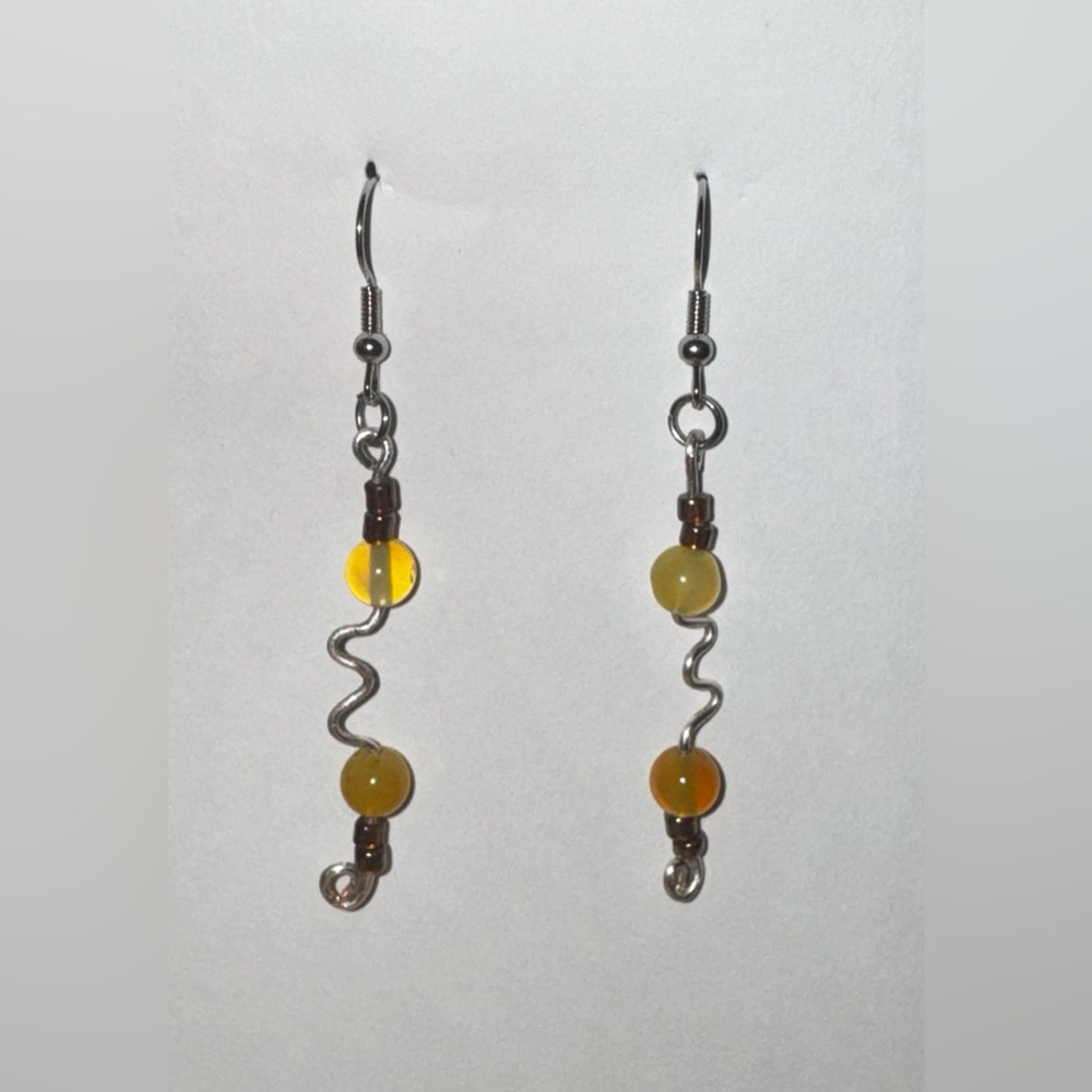 handmade dangling earrings